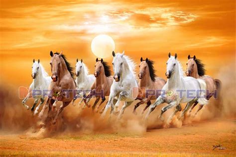 Running Horses Feng Shui .